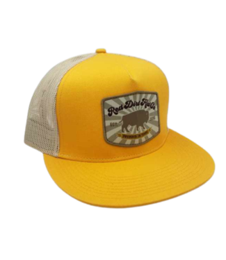 Vintage Men's Caps - Yellow