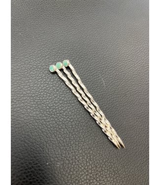 Diamond T Outfitters Turquoise Silver Cowboy Picks