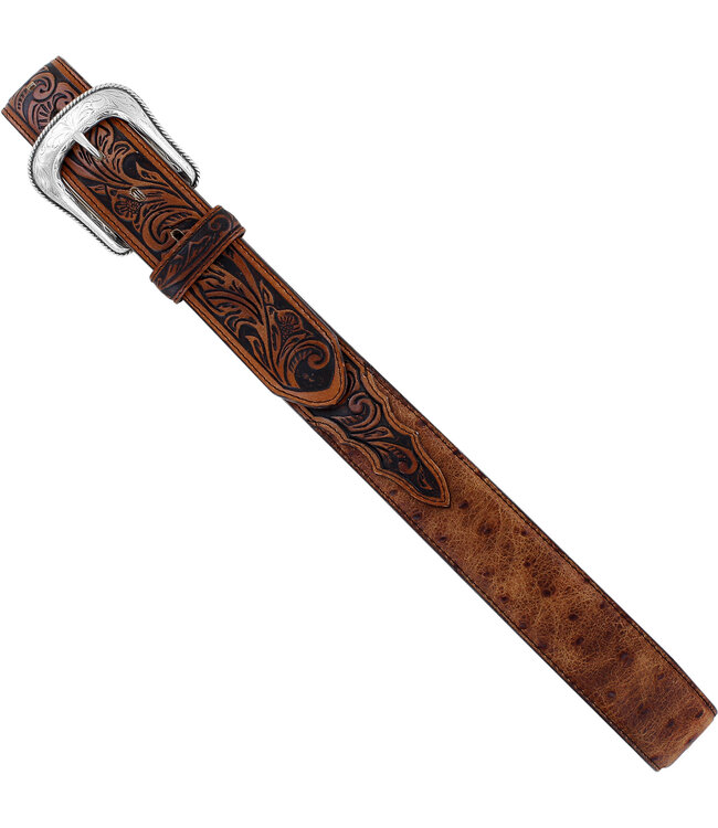 Rustic Ostrich Belt C42525 R2
