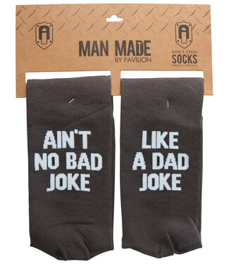 man made Dad Joke Socks