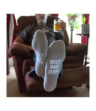 man made Best Dad Ever Socks