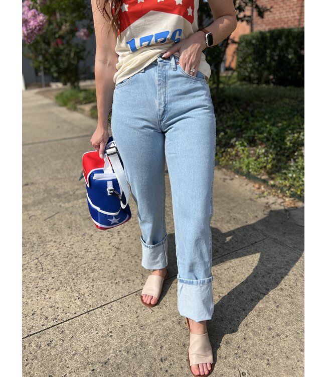 Ladies Bleached Cowboy Cut Slim 1014MWZGH