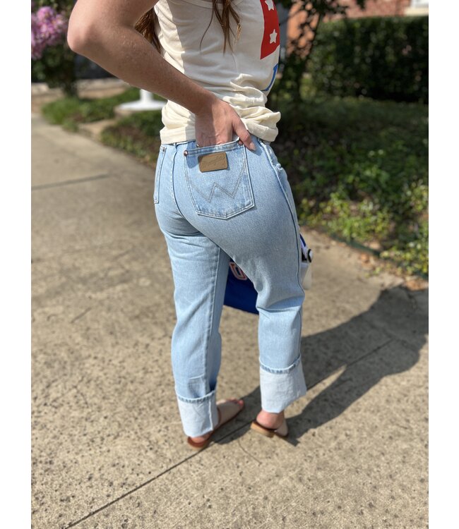 Ladies Bleached Cowboy Cut Slim 1014MWZGH