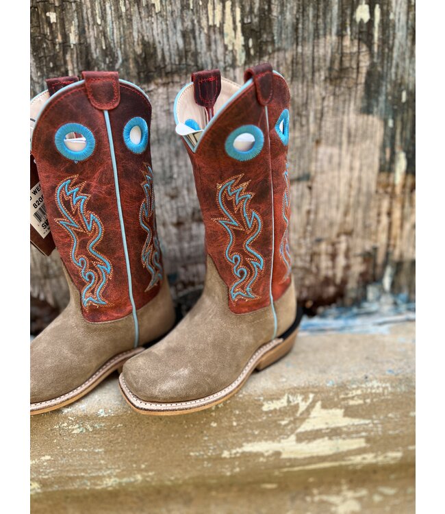 Kids Old West Cutter Toe 8206