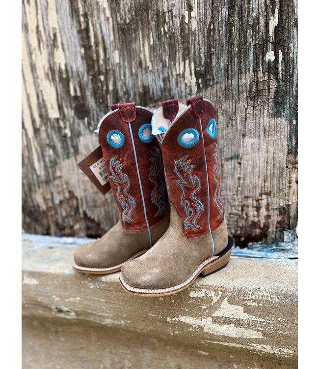 Kids Old West Cutter Toe 8206