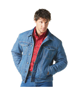 Wrangler Mens Firepit Denim Jacket 112335727