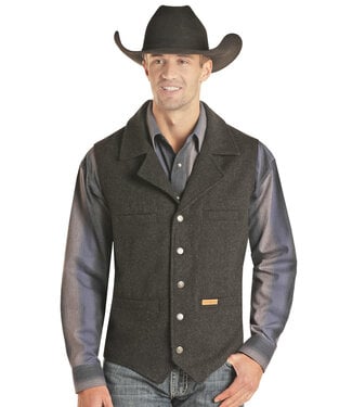 Panhandle Slim 98-1176 Montana Vest Black