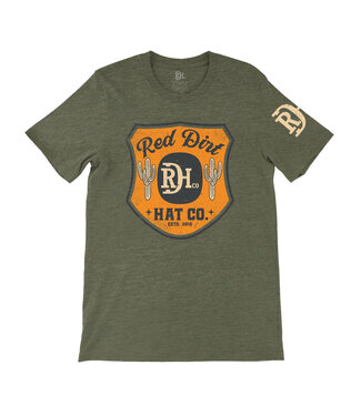 Red Dirt Hat Co RDHCT116 Cactus Shield Tee