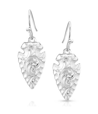 Silver Arrowhead Earring ER5393