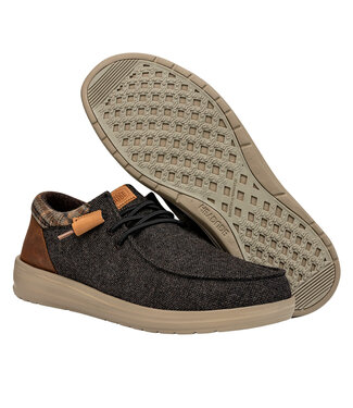 Hey Dude Wally Grip Wool Brown