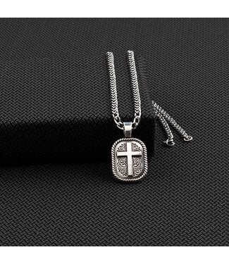 M&F Western Square Cross Necklace 32160