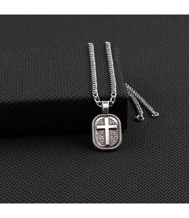 Square Cross Necklace 32160