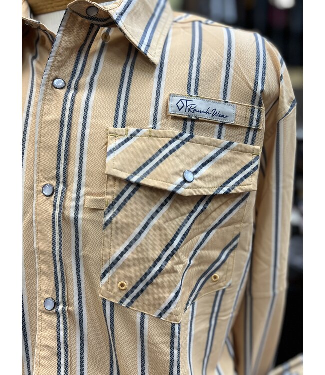 The Cutter Performance Shirt Retro Stripe