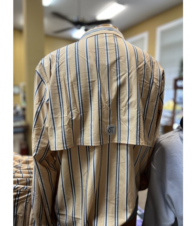 The Cutter Performance Shirt Retro Stripe