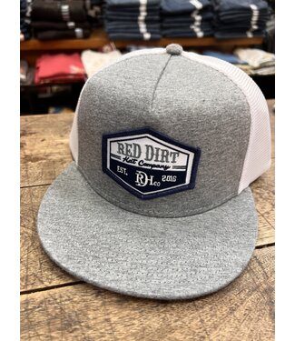 Red Dirt Hat Co RDHC219	Big City Heather Grey/White 5 Panel