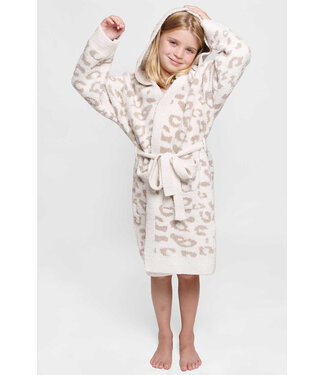 Wona Trading Kids Cozy Leopard Robe