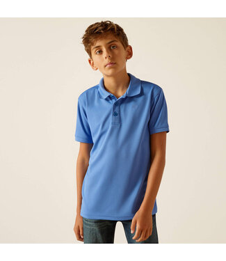 Ariat Intl 10048875 B boys Tek Polo Seascape