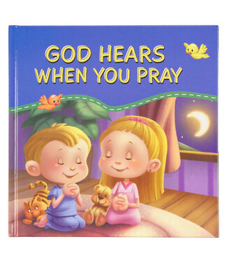 christian art gifts God Hears When You Pray Book