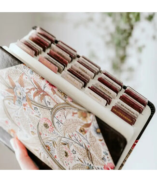 The Daily Grace Co Rose Floral Bible Tabs