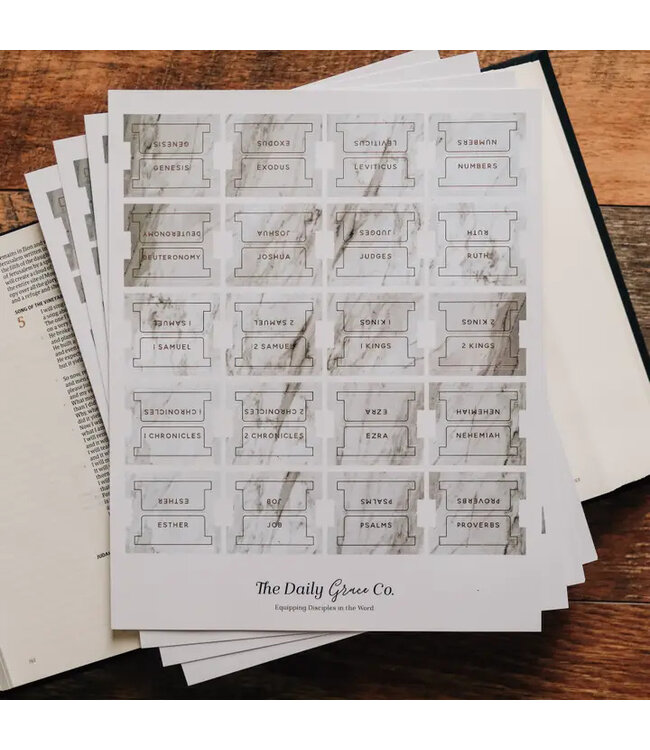 Marble Bible Tabs