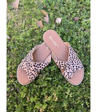 cocci Micah Cross Sandal Cheetah