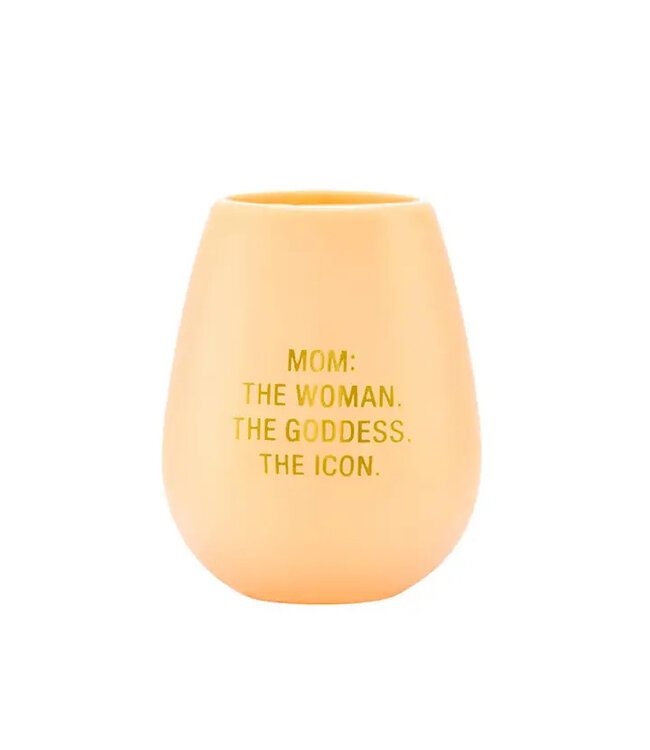 Mom: The Goddess Wine Cup