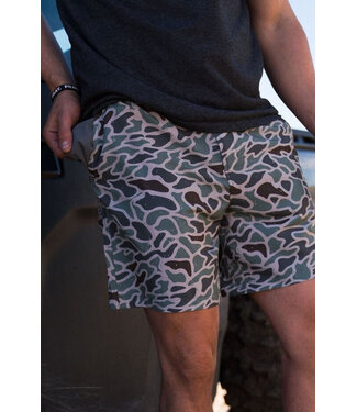 Athletic Short - Retro Duck Camo - Grey Liner – BURLEBO