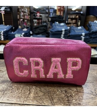 hart & hollow Hot Pink Crap Cosmetic Bag