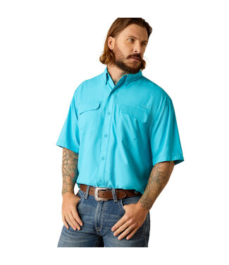 Ariat Intl 10048734 Venttek Outbound SS Turquoise