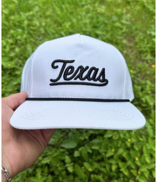 Burlebo Texas Script White Cap