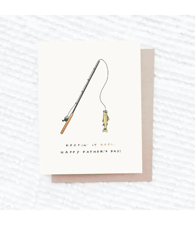 Fishing Fathers Day Card