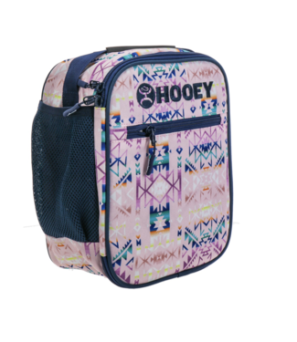 Hooey HLB005-PKN V Hooey Lunch Box, Pink / Navy Aztec