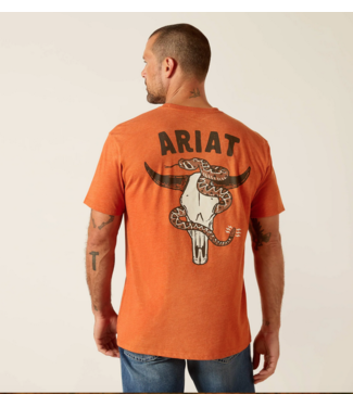 Ariat Intl 10051754 Rattler Skull Tee