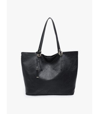 Jen & Co Iris 2 in 1 Tote Black M1614