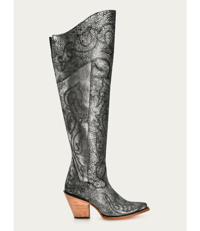 Z5245 Metal Over the Knee Boot