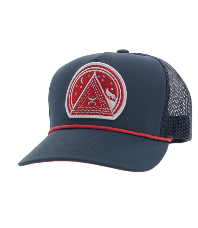 2440T­NV Hooey Music Hooey Navy 5­ Panel Trucker