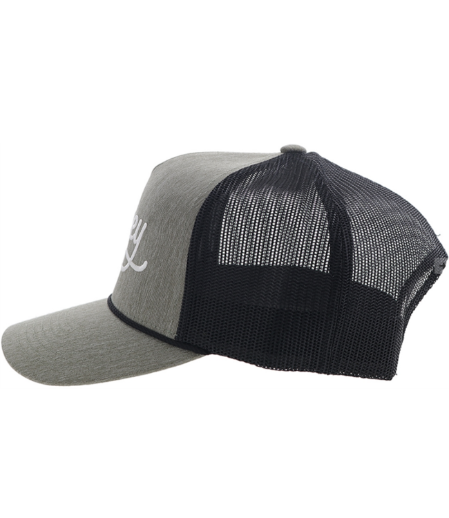 2460T­GRBK­Y-Y Youth OG Hooey Olive / Black 5­Panel Trucker