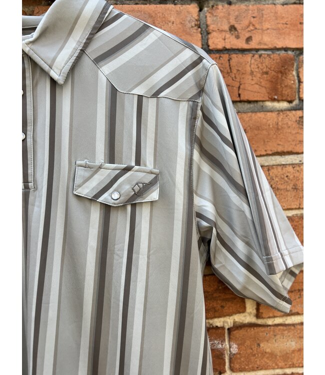 The Hybrid Putter Polo Natural Stripes