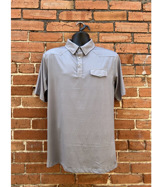 The Hybrid Putter Polo Grey