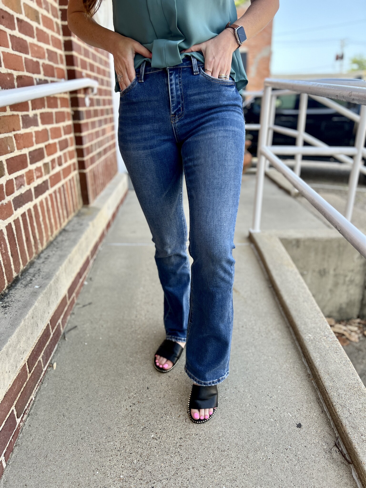 High Rise Bootcut Skylar T5353 - Diamond T Outfitters