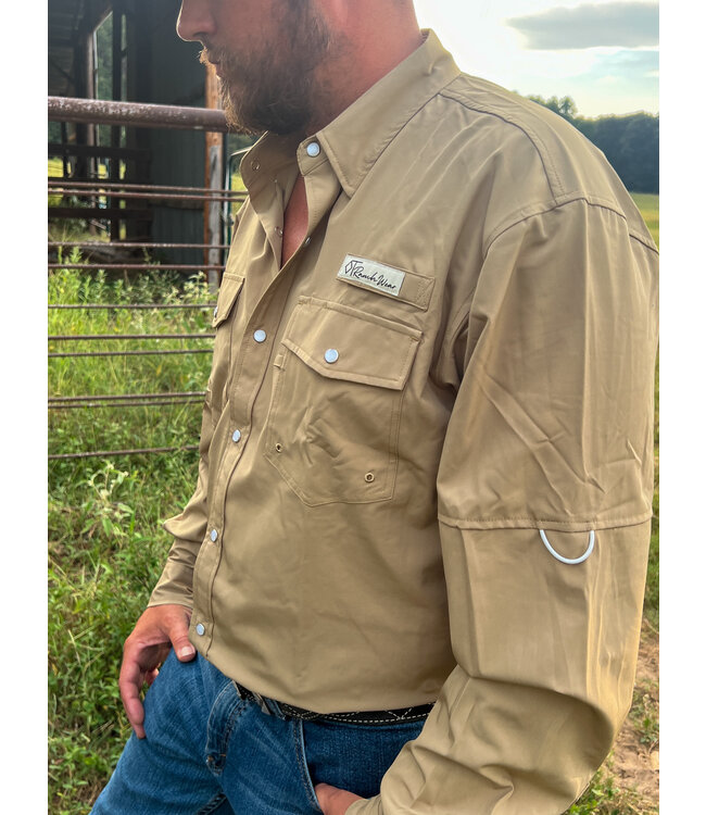 The Cutter Performance Shirt Sahara Sand