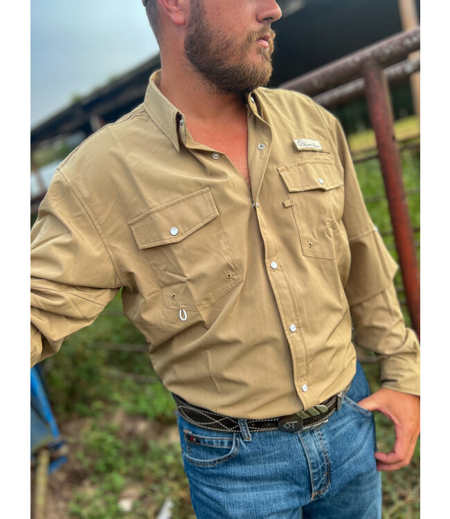 The Cutter Performance Shirt Sahara Sand
