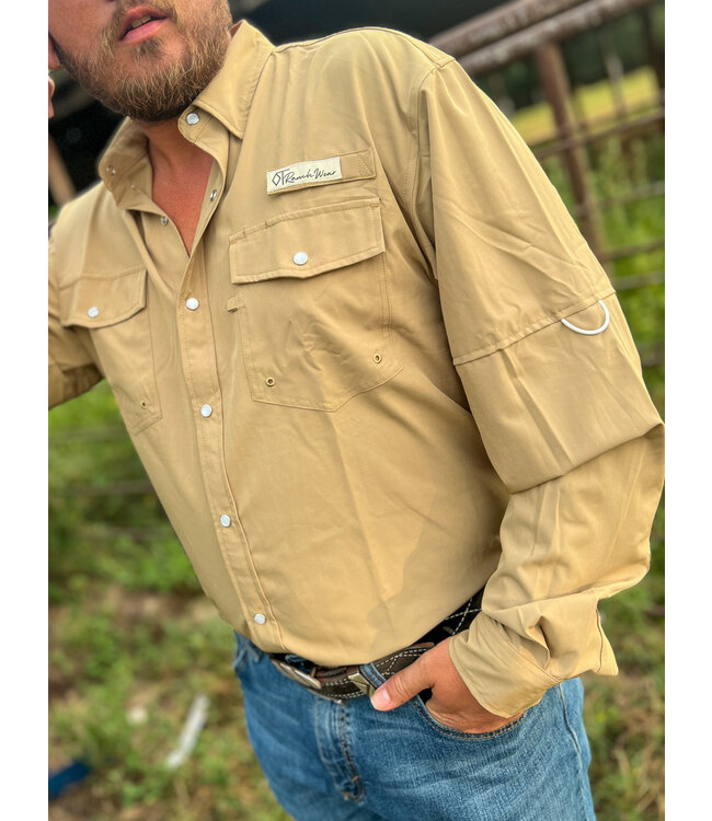 The Cutter Performance Shirt Sahara Sand