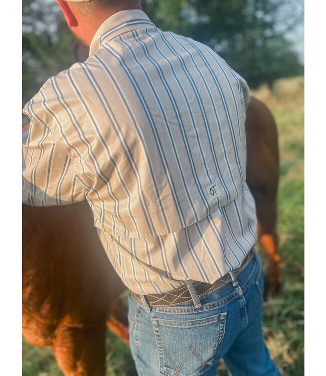 The Cutter Performance Shirt Oldie Stripe