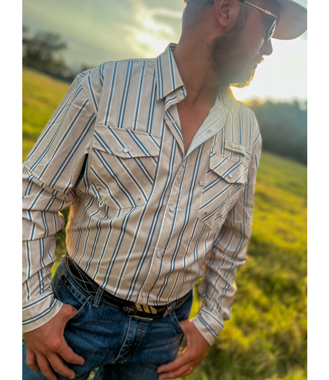 The Cutter Performance Shirt Oldie Stripe