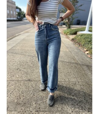 So Me High Rise Distressed Jean SB8027