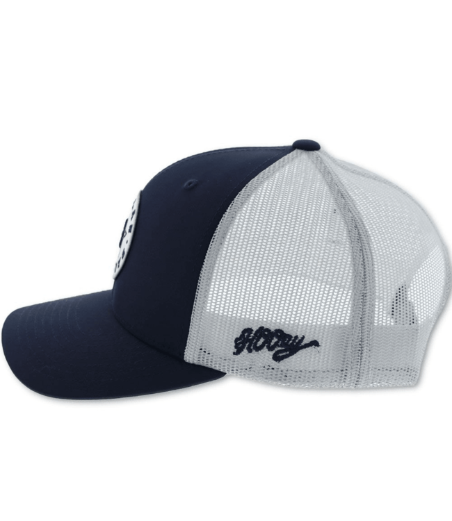 Youth Hooey Dallas Grey Navy Trucker