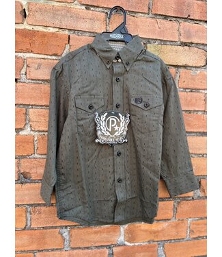 Panhandle Slim PBB2S04850 Boys Mini Print Olive