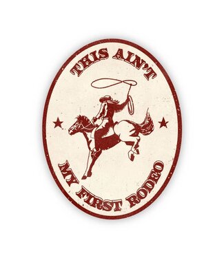 Big Moods This Aint My First Rodeo Sticker