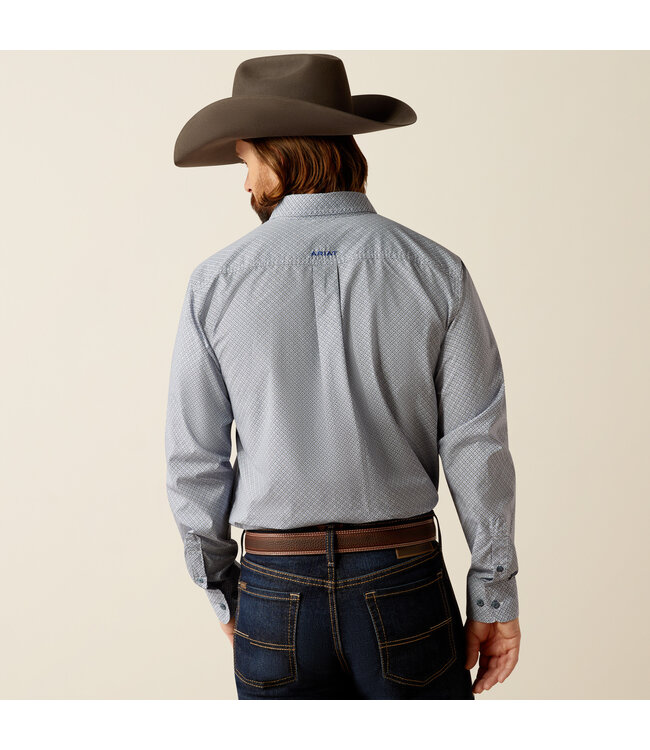 10052363 Rider Fitted LS Shirt Lt Blue